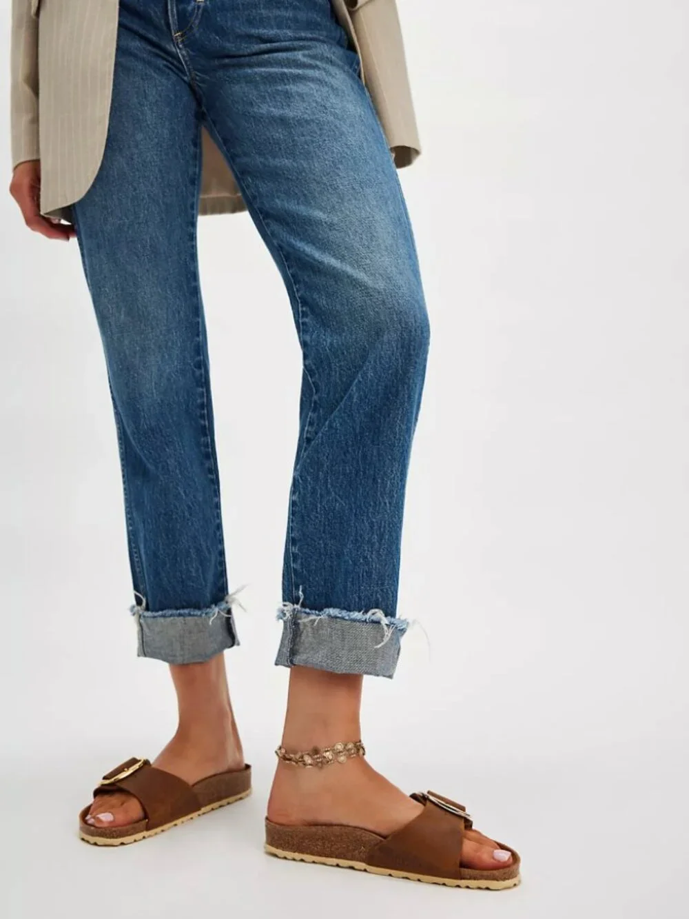 Birkenstock Madrid Big Buckle Sandals in Cognac (US 8-8.5 / EU 39) - Picture 7 of 7